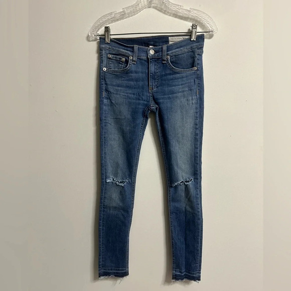 Rag  & Bone Capri Skinny Jeans - Picture 1 of 4